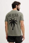 Guess tričko pánske bavlnené zelené F6GI10 KA260
