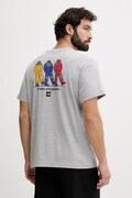 The North Face t-shirt męski z bawełną CELEBRATION szary NF0A8GARCQO1