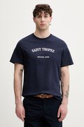 Michael Kors t-shirt ανδρικό βαμβακερό σκούρο μπλε CS652XSFV4