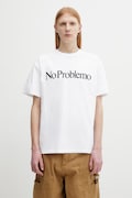 No Problemo t-shirt męski bawełniany biały NP6000205
