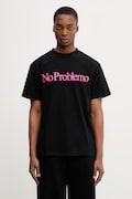 No Problemo t-shirt bawełniany męski czarny NP6000205