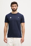 Lacoste T-shirt męski z bawełną granatowy TH8309