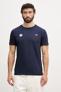 Lacoste T-shirt męski z bawełną granatowy TH8309