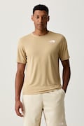 The North Face T-shirt treningowy męski 24/7 beżowy NF0A894BLK51