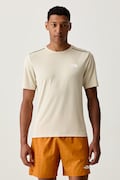 The North Face T-shirt męski Mountain Athletics Tape beżowy NF0A8DY9DOM1