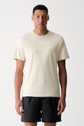 The North Face T-shirt męski bawełniany Essential Center Logo beżowy NF0A8GQEDOM1