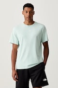 The North Face T-shirt basic męski bawełniany Essential Center Logo turkusowy NF0A8GQEG701