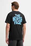 The North Face T-shirt męski bawełniany DRIP LOGO czarny NF0A8GABJK31
