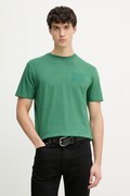 United Colors of Benetton T-shirt męski bawełniany zielony 3UWFU10BV