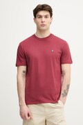 United Colors of Benetton T-shirt męski bawełniany bordowy 3MI5J1AF7