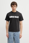 Human Made T-shirt bawełniany męski czarny HM31TE012