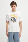 Human Made T-shirt bawełniany męski biały HM31TE015