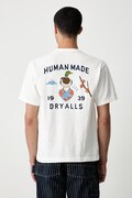 Human Made T-shirt bawełniany męski biały HM31TE017