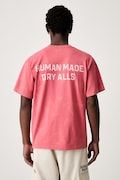 Human Made T-shirt bawełniany męski czerwony HM31CS008