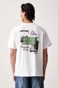 Levi's majica za muškarce od pamuka RELAXED FIT TEE bijela 16143-2627