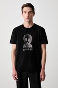 Andersson Bell Alien Machinery t-shirt cotton men's black atb1583u