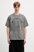 Neighborhood T-shirt bawełniany męski szary 261PCNH.ST11