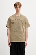 Neighborhood T-shirt bawełniany męski zielony 261PCNH.ST11
