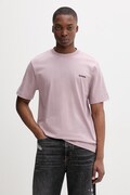 Barrow T-shirt basic damski bawełniany różowy S6BWUATH010