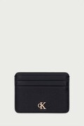 Calvin Klein etui na karty damskie skórzane czarne LV04F1291G