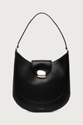 Calvin Klein torebka tote damska z imitacji skóry czarna LV04F3865G