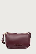 Tommy Hilfiger чанта crossbody дамска от имитация на кожа ESSENTIAL бордо AW0AW19402
