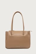 Tommy Hilfiger torebka tote damska z imitacji skóry ESSENTIAL beżowa AW0AW19404