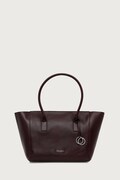 Marc O'Polo torebka shopper damska skórzana bordowa 5000016288