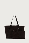 Marc O'Polo torebka shopper damska zamszowa brązowa 5000016384