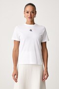 Calvin Klein T-shirt damski bawełniany biały LV044J800G