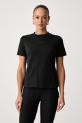Calvin Klein T-shirt damski bawełniany czarny LV044J802G