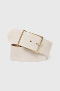 Semišový opasok Answear.LAB béžová farba