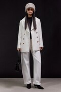 Answear.LAB cappotto in lana colore bianco