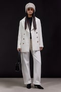 Answear.LAB cappotto in lana colore bianco