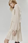 Answear Lab rochie culoarea bej, mini, evazată