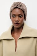 Vlnená čelenka Answear.LAB béžová farba