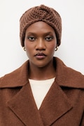 Vlnená čelenka Answear.LAB hnedá farba