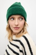 Answear.LAB czapka z wełną merino kolor zielony