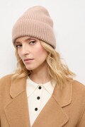 Answear.LAB czapka wełniana kolor beżowy