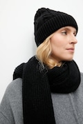 Μάλλινο σκουφί Answear.LAB χρώμα: μαύρο