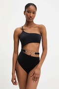 Answear Lab costum de baie din două piese culoarea negru, cupa usor rigidizata