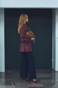 Answear.LAB stilettos de piele culoarea bordo