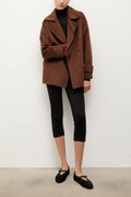 Answear.LAB balerini din piele intoarsa culoarea negru