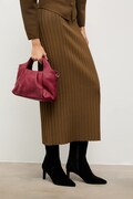 Answear.LAB cizme din piele intoarsa culoarea negru, cu toc drept