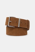 Answear.LAB pasek zamszowy damski kolor brązowy