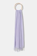 Answear.LAB esarfa de lana culoarea violet, neted