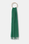 Answear.LAB esarfa de lana culoarea verde, neted