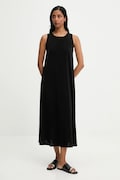 Answear.LAB rochie culoarea negru, midi, evazati