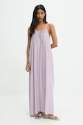Answear.LAB rochie culoarea violet, maxi, drept