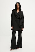 Answear.LAB rochie din bumbac culoarea negru, mini, drept
